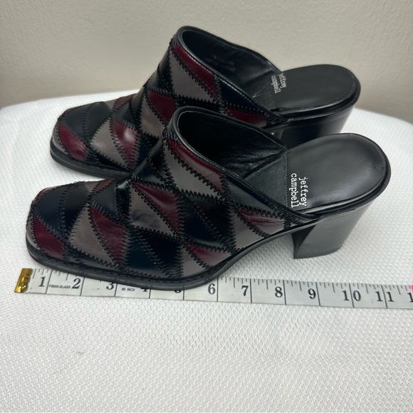 Jeffrey Campbell Karma Color-block Mule Women’s Sz 9 - Picture 8 of 9